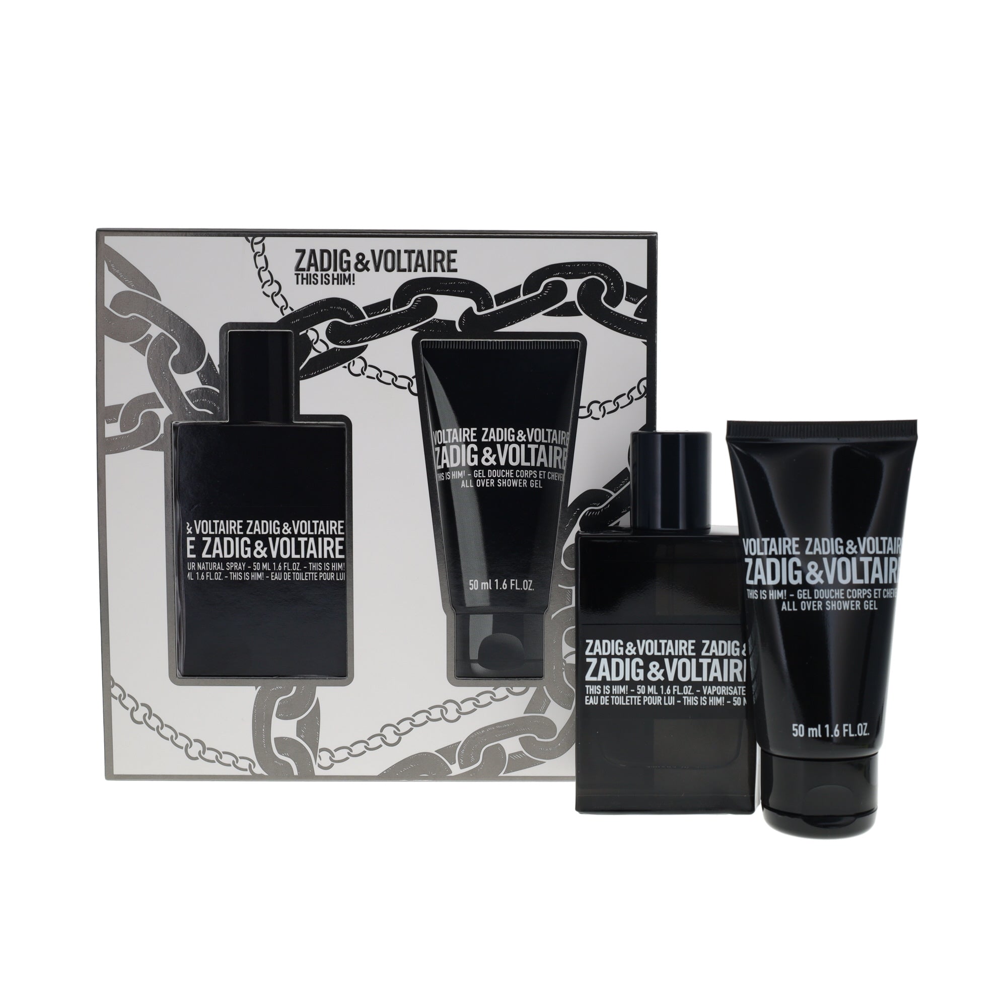 Zadig & Voltaire This Is HIM! 50ML EDT / 50ML Shower Gel